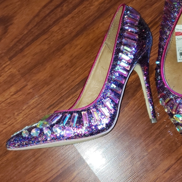 blinged out steve madden heels - Picture 2 of 4